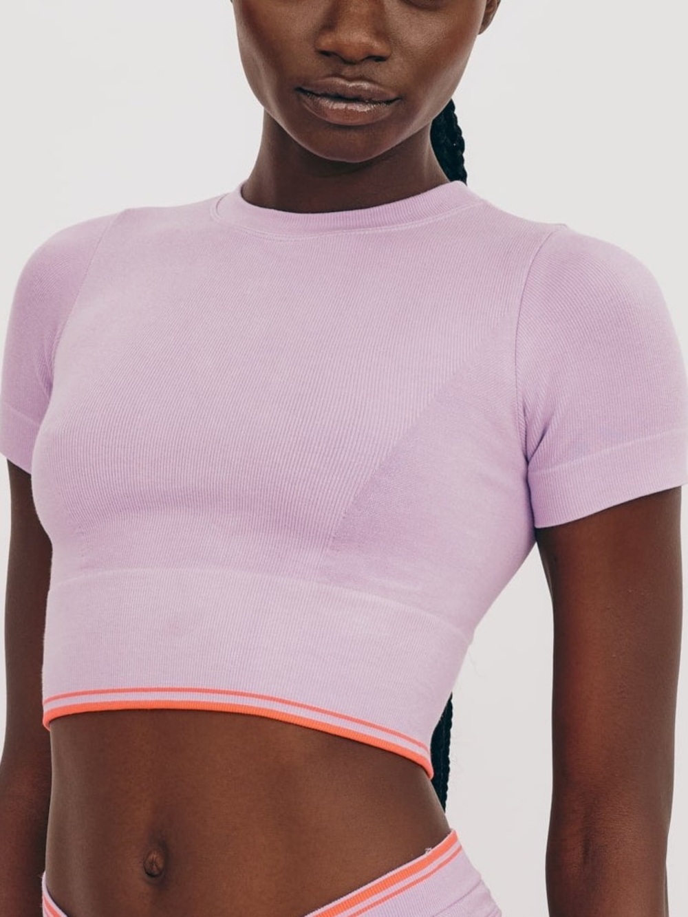 Organic Basics Luxe Touch Lavender Baby Tee